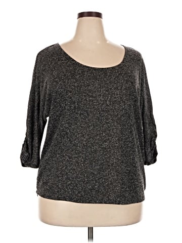 Extra Touch 3/4 Sleeve Top (view 1)