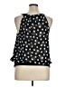 Ann Taylor Factory 100% Polyester Black Sleeveless Blouse Size 16 - photo 2