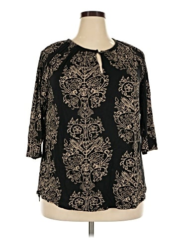 Lucky Brand 3/4 Sleeve Blouse (view 1)
