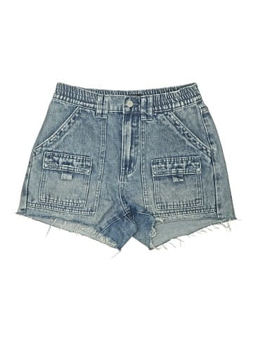 Simple Society Denim Shorts (view 1)