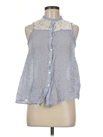 Lapis Sleeveless Blouse (view 1)