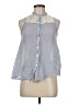 Lapis 100% Cotton Blue Sleeveless Blouse Size M - photo 1