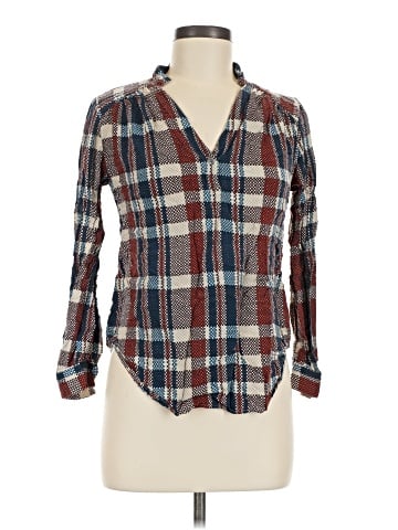 Karen Kane Long Sleeve Button-Down Shirt (view 1)