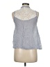 Lapis 100% Cotton Blue Sleeveless Blouse Size M - photo 2