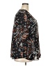 JM Collection 100% Polyester Animal Print Brown 3/4 Sleeve Blouse Size XXL - photo 4