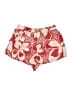 L Space 100% Linen Print Red Shorts Size S - photo 2