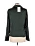 DR2 100% Polyester Green Long Sleeve Blouse Size L - photo 2