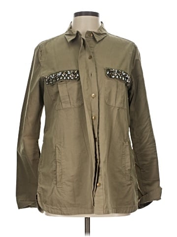 Trafaluc by Zara Long Sleeve Button-Down Shirt (view 1)
