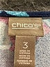 Chico's Floral Blue Pullover Sweater Size XL (3) - photo 7