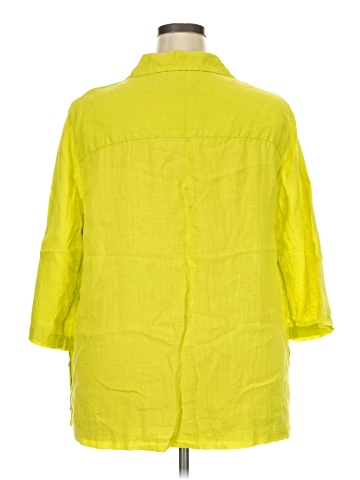 Tahari 3/4 Sleeve Button-Down Shirt (view 2)