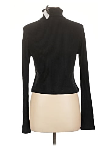 Topshop Long Sleeve Turtleneck (view 2)