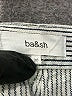 BA&SH 100% Cotton Stripes Gray Jeans Size 36 waist - photo 4