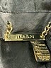 IMAN 100% Leather Black Coat Size 1X - photo 6