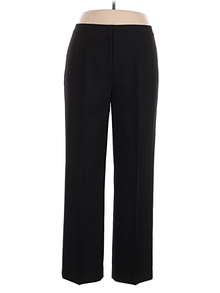 Pre-owned Evan Picone Dress Pants In Black