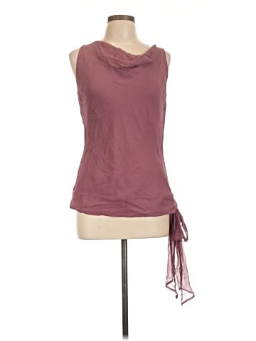 Alfani Sleeveless Silk Top (view 1)