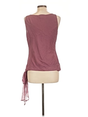 Alfani Sleeveless Silk Top (view 2)