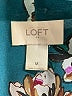 Ann Taylor LOFT Outlet 100% Polyester Teal 3/4 Sleeve Blouse Size M - photo 7