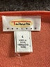 Talbots 100% Silk Orange Silk Cardigan Size 4 - photo 7