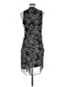 Helmut Lang Paisley Black Cocktail Dress Size 8 - photo 2
