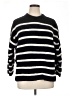 H&M Stripes Black Pullover Sweater Size XL - photo 1