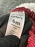 Carter's 100% Polyester Burgundy Coat 3-6 MO / 6 MO - photo 3