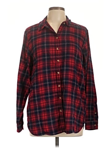 Jachs Girlfriend Long Sleeve Button-Down Shirt (view 1)