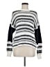 Elan Stripes White Pullover Sweater Size M - photo 1