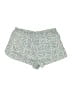 Zara Chevron-herringbone Blue Shorts Size M - photo 2