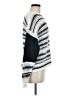 Elan Stripes White Pullover Sweater Size M - photo 4