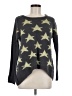 Elan Stars Black Pullover Sweater Size M - photo 1