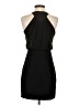 Halston Solid Black Cocktail Dress Size 0 - photo 2