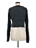 Lulus 100% Cotton Gray Long Sleeve Top Size M - photo 2