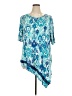 Chico's Blue Short Sleeve Blouse Size XL (3) - photo 1