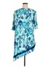 Chico's Blue Short Sleeve Blouse Size XL (3) - photo 2