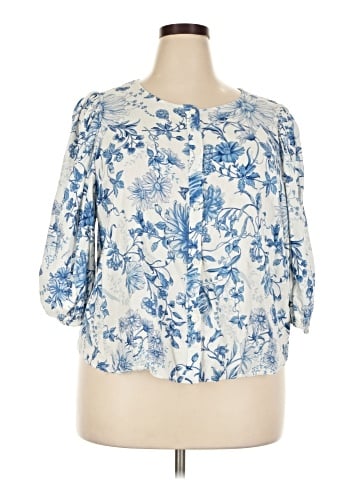 H&M 3/4 Sleeve Blouse (view 1)