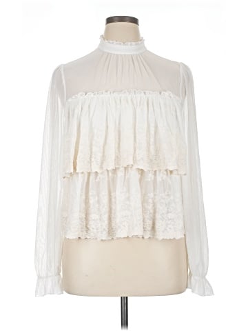Francesca's Long Sleeve Blouse (view 1)