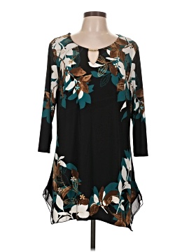 Jm Collection 3/4 Sleeve Blouse