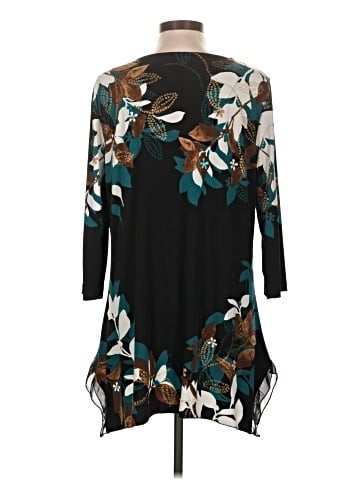 JM Collection 3/4 Sleeve Blouse (view 2)