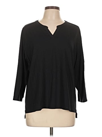 Lands' End 3/4 Sleeve T-Shirt (view 1)