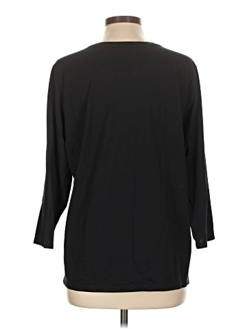 Lands' End 3/4 Sleeve T-Shirt (view 2)