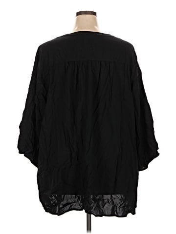 Torrid 3/4 Sleeve T-Shirt (view 2)