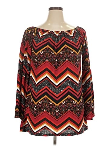 Win Win Long Sleeve Blouse (view 1)