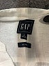 Gap 100% Linen Ivory Sleeveless Blouse Size L - photo 7