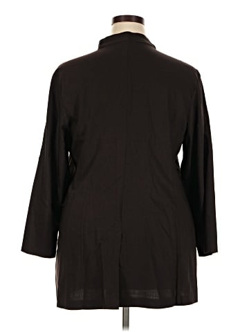 Eileen Fisher 3/4 Sleeve Button-Down Shirt (view 2)
