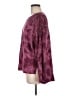 JoyLab Tie-dye Burgundy Pullover Sweater Size M - photo 5