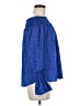 Allison Joy Blue Long Sleeve Blouse Size M - photo 4