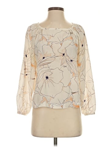Club Monaco 3/4 Sleeve Silk Top (view 1)