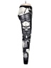 Unbranded Graphic Silver Active Pants Size 2 - photo 4