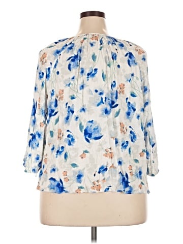 Style&Co 3/4 Sleeve Blouse (view 2)