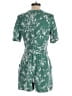 Adelyn Rae 100% Rayon Floral Green Romper Size S - photo 2